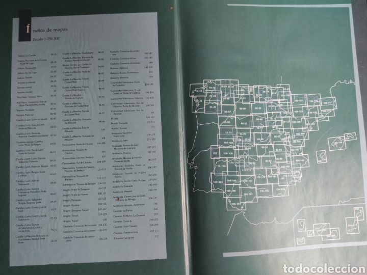 Libros: Atlas de Espa&ntilde;a 2 tomos - Foto 2