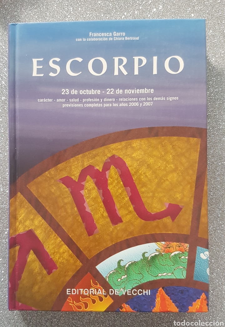 Libros: Libro Escorpio Francesca Garro Editorial De Vecci - Foto 1
