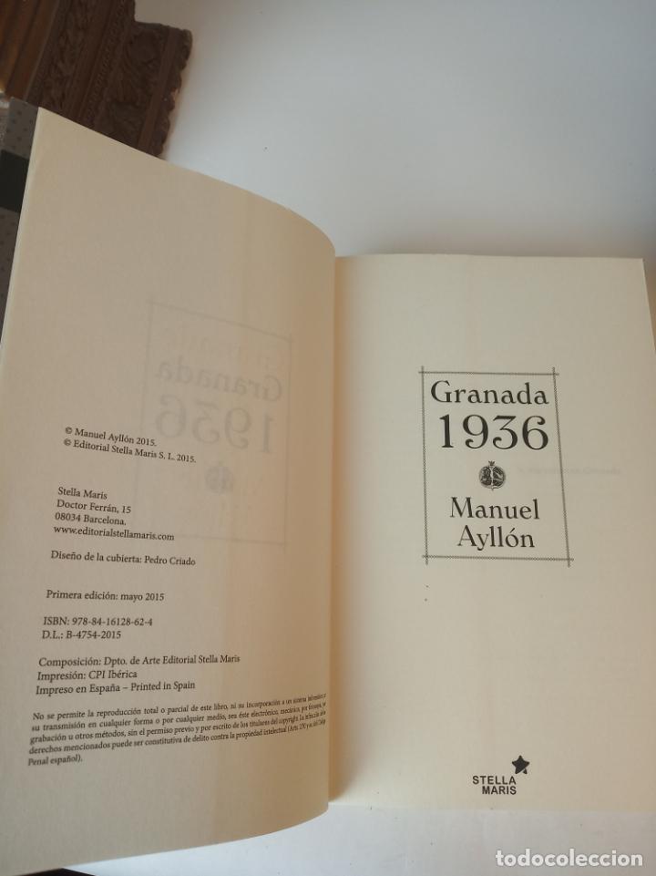 Libros: Granada 1936 - Ayll&oacute;n Campillo, Manuel - Foto 3