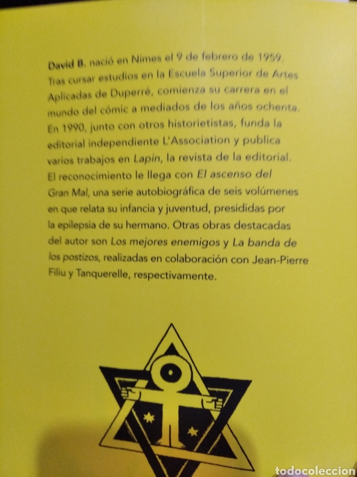 Libros: Epil&eacute;ptico. El ascenso del gran mal. David b. - Foto 2