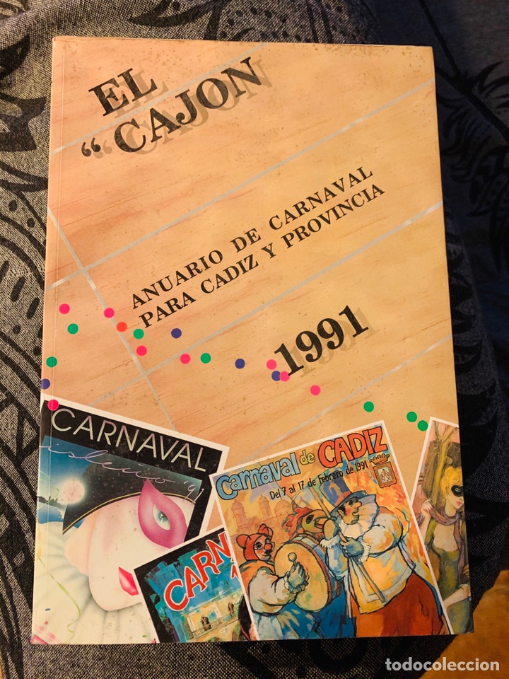 Libros: C&aacute;rnaval C&aacute;diz. Anuario El Caj&oacute;n. &Aacute;lbum de C&aacute;rnaval