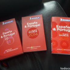 Libros: GUIA ESPAÑA Y PORTUGAL 2008- 2014- 2015. Lote 235095320