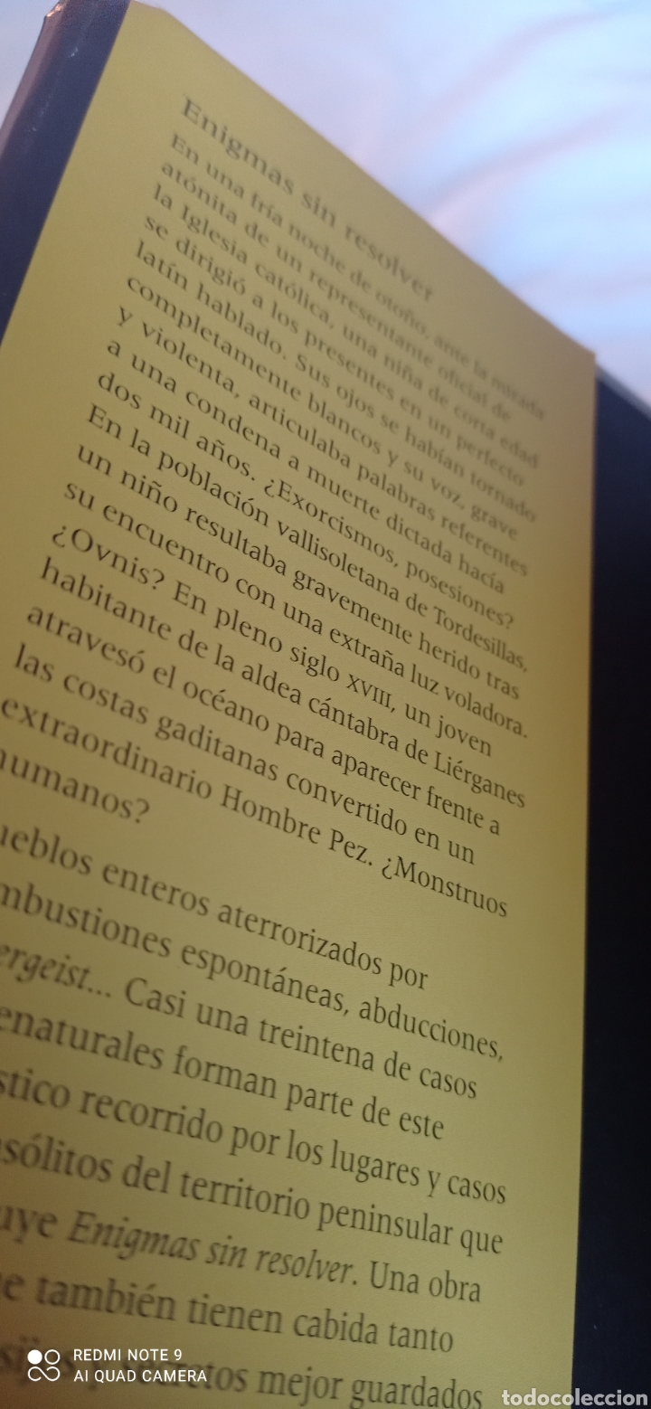 Libros: Libro Enigmas sin resolver. Iker Jim&eacute;nez.Circulo lectores - Foto 3