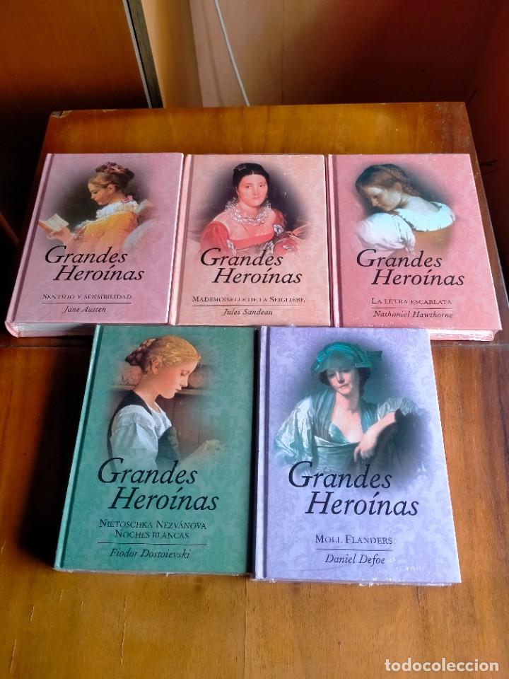 Libros: Grandes heroinas (5 libros). - Foto 1