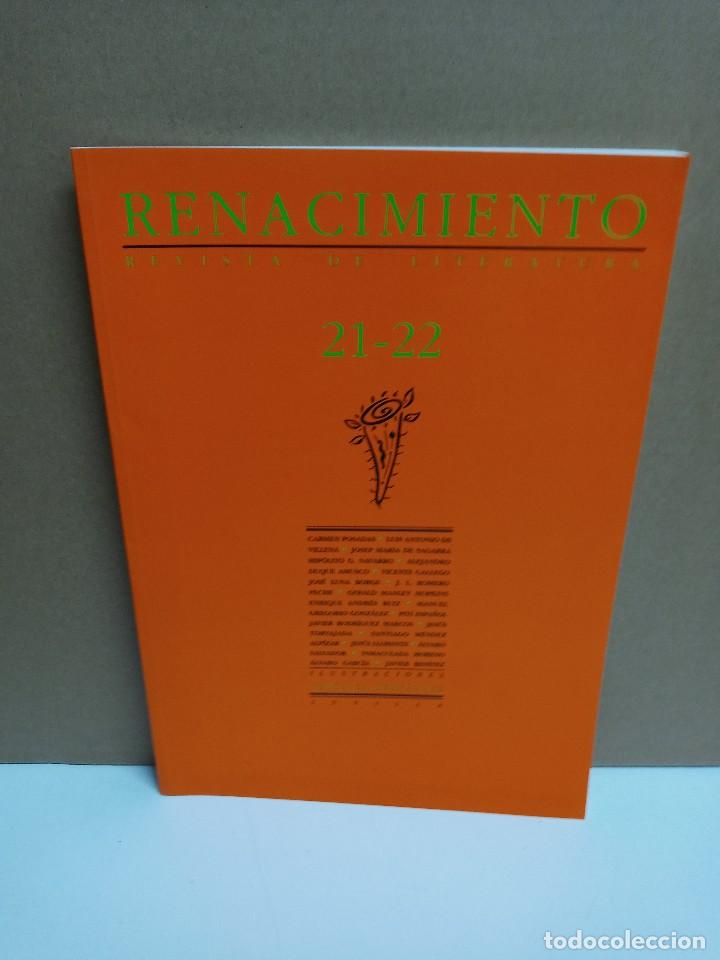 Libros: Revista Renacimiento n&ordm; 21-22 Verano 1998