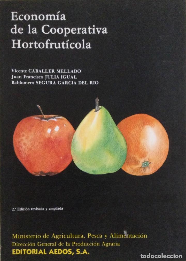 Livros: Econom&iacute;a de la Cooperativa Hortofrut&iacute;cola. Aedos. NUEVO