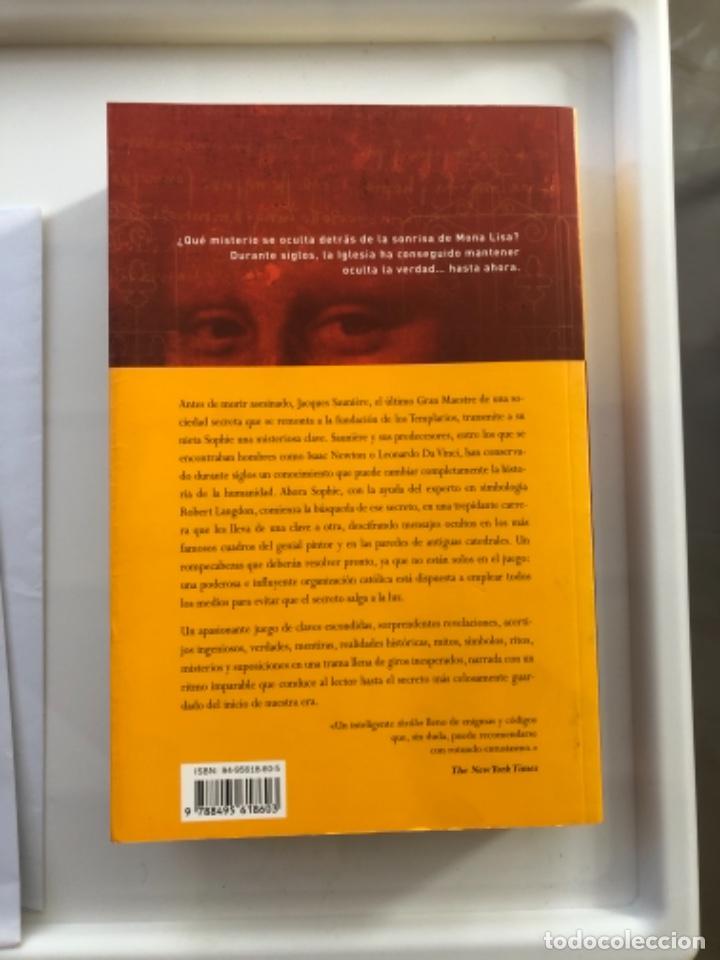 Libros: Libro el c&oacute;digo da Vinci - Foto 2