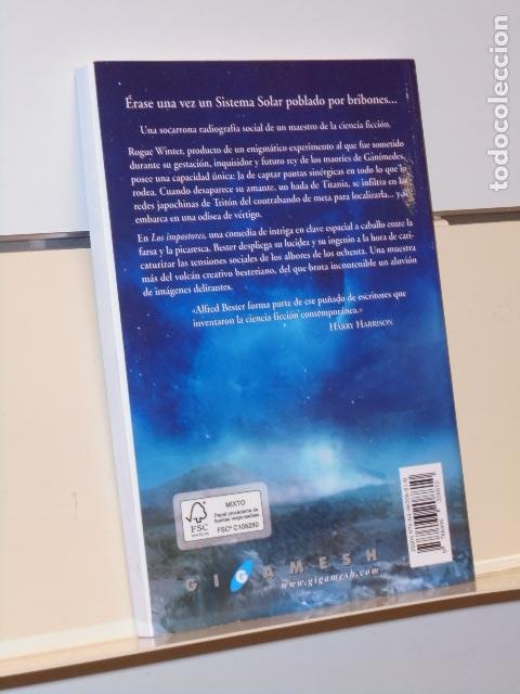 Libros: LOS IMPOSTORES ALFRED BESTER - GIGAMESH OFERTA - Foto 2 - 295730153