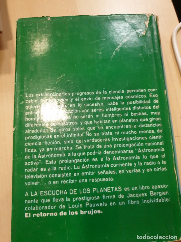 Libros: a la escucha de los planetas Jacques Bergier - Foto 1
