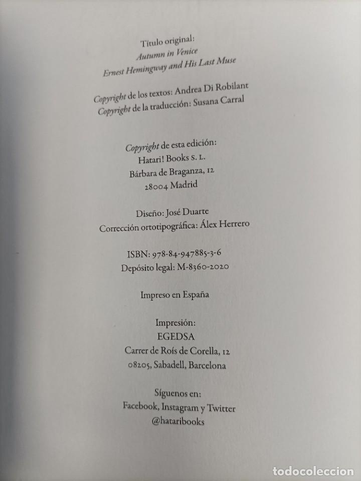 Libros: LIBRO &rdquo;HEMINGWAY EN OTO&Ntilde;O &rdquo; Andrea di Robilant - Foto 4