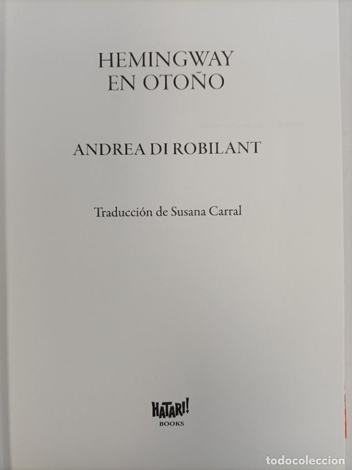 Libros: LIBRO &rdquo;HEMINGWAY EN OTO&Ntilde;O &rdquo; Andrea di Robilant - Foto 5