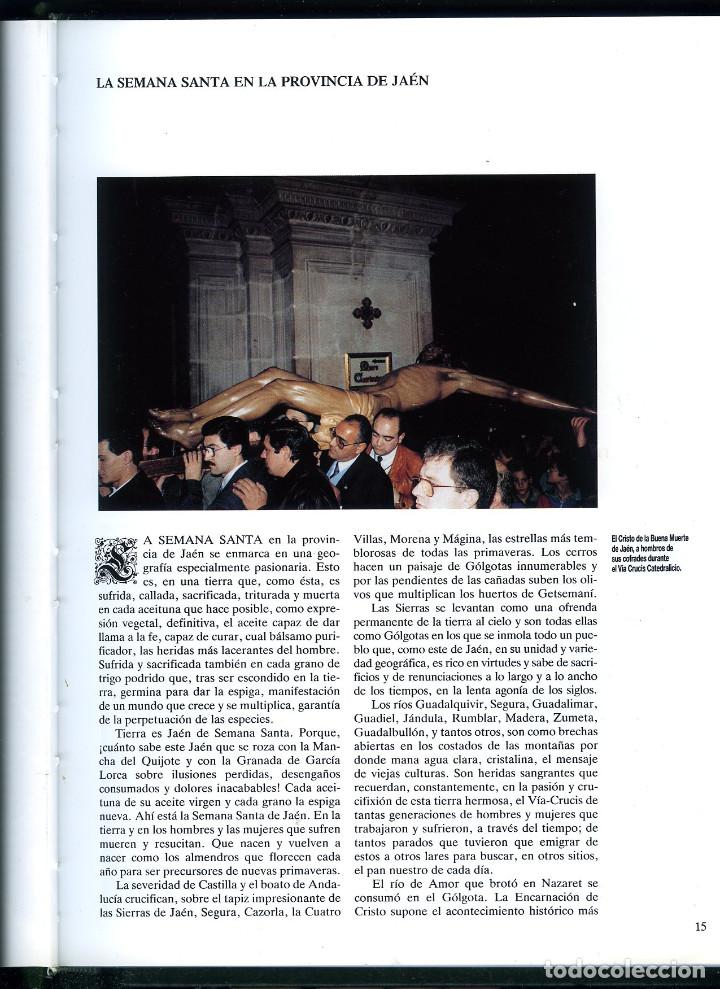 Libros: DOS TOMOS SEMANA SANTA EN LA PROVINCIA DE JAEN-1991 Y 1992-EDICIONES GEMISA S.L.- FOTOS ADICIONALES. - Foto 9 - 302935868
