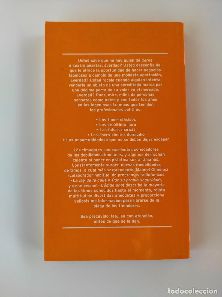 Libros: ANTOLOG&Iacute;A DEL TIMO - Manuel Gim&eacute;nez - Foto 2