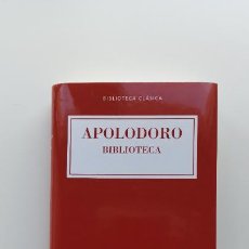 Libros: APOLODORO - BIBLIOTECA - GREDOS BIBLIOTECA CLÁSICA