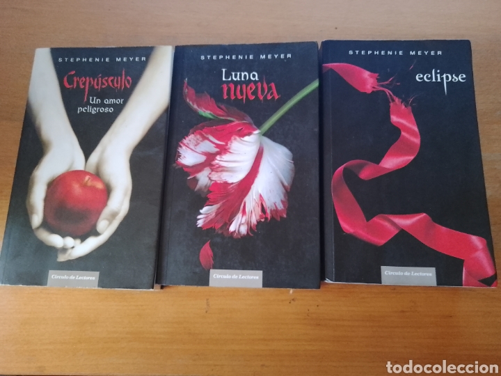 Libros: Crep&uacute;sculo. Luna nueva. eclipse, c&iacute;rculo de lectores, stephenie meyer - Foto 1