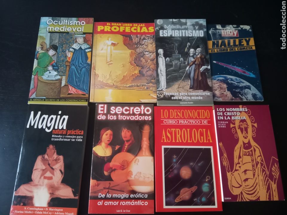 Libros: 8 libros exot&eacute;ricos - Foto 1
