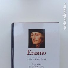Libros: ERASMO - GREDOS - ENQUIRIDION, ELOGIO DE LA LOCURA, COLOQUIOS (SELECCIÓN)