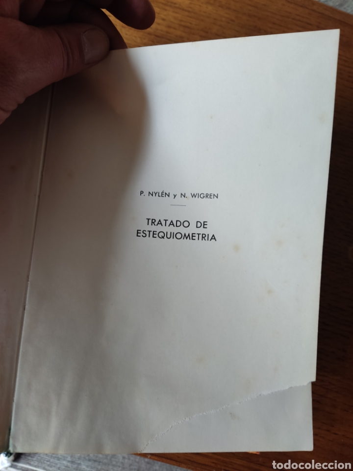 Libros: Tratado de estequiometria 1967 - Foto 3