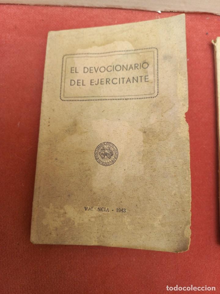 Libros: 2 libros el devocionario del ejercitante - 1943 - Foto 2