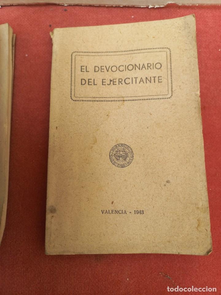 Libros: 2 libros el devocionario del ejercitante - 1943 - Foto 3