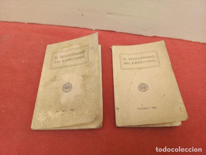 Libros: 2 libros el devocionario del ejercitante - 1943 - Foto 5