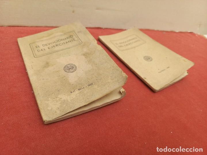 Libros: 2 libros el devocionario del ejercitante - 1943 - Foto 14