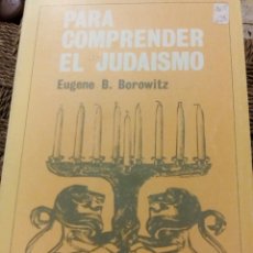 Libros: PARA COMPRENDER EL JUDAISMO. Lote 348436813