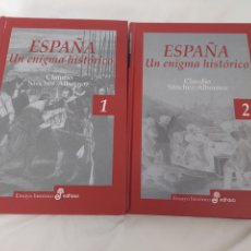 Libros: 2 TOMOS . ESPAÑA. UN ENIGMA HISTÓRICO. CLAUDIO SÁNCHEZ ALBORNOZ. ENSAYO HISTÓRICO EDHASA. Lote 350190939