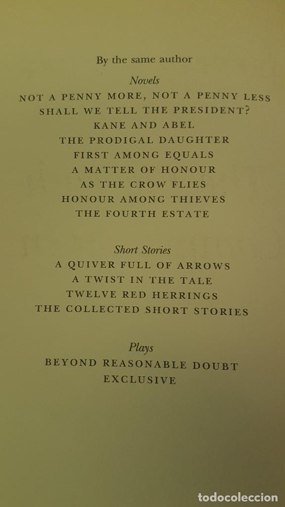 Libros: THE ELEVENTH COMANDMENT. JEFFREY ARCHER - Foto 4