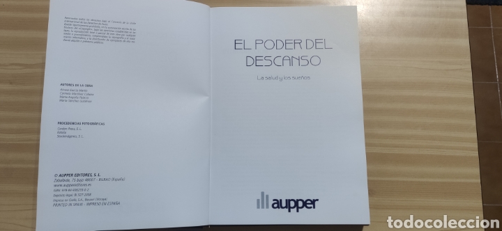 Libros: LIBRO EL PODER DE LOS SUE&Ntilde;OS EDITORIAL AUPPER - Foto 2