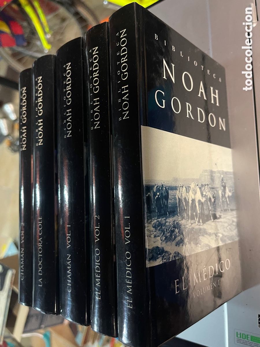 Libros: Noah Gordon El Medico total 5 libros - Foto 2