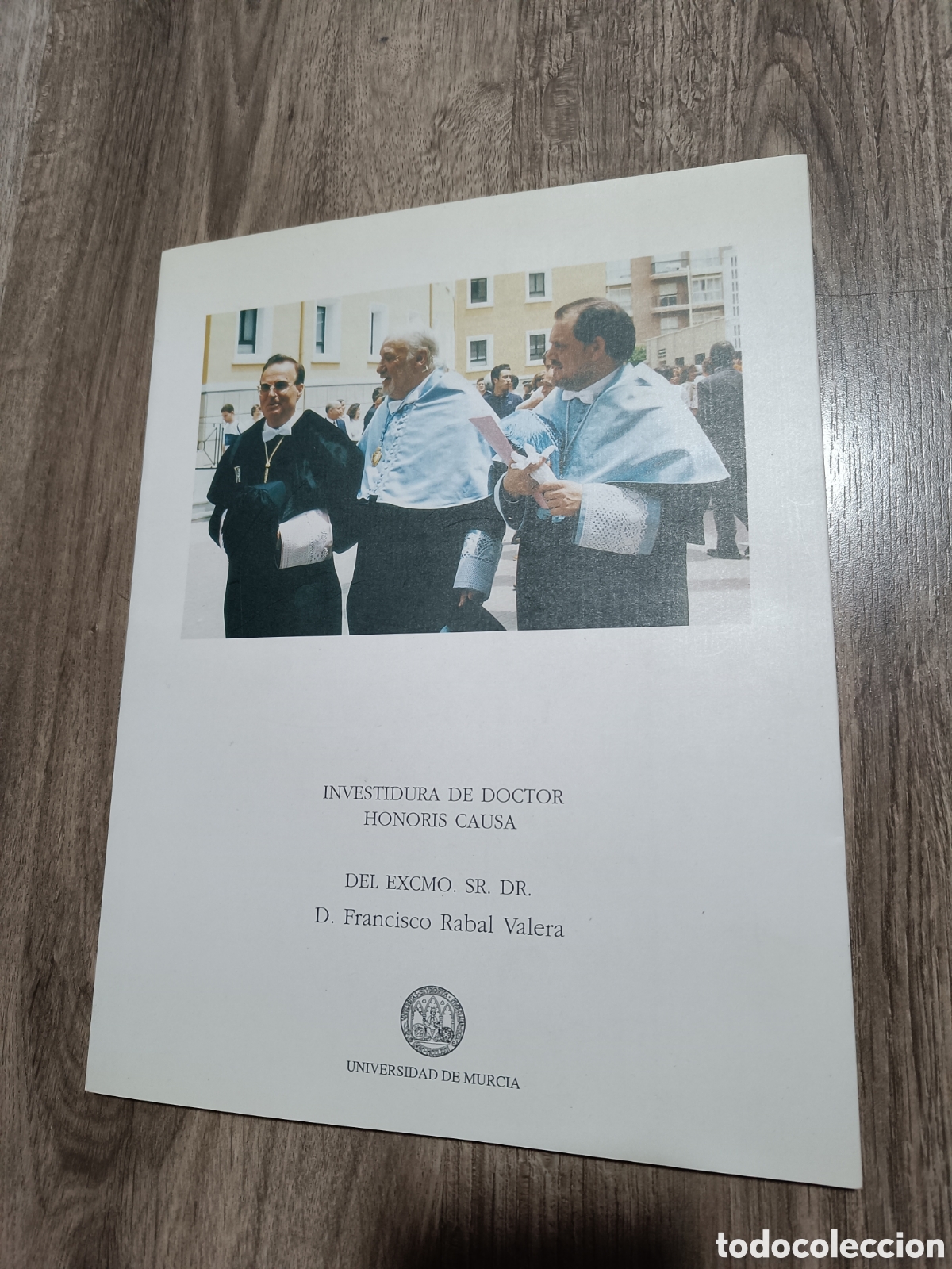 Livros: Investidura de Doctor Honoris Causa de D. Francisco Rabal Valera. Mayo de 1995