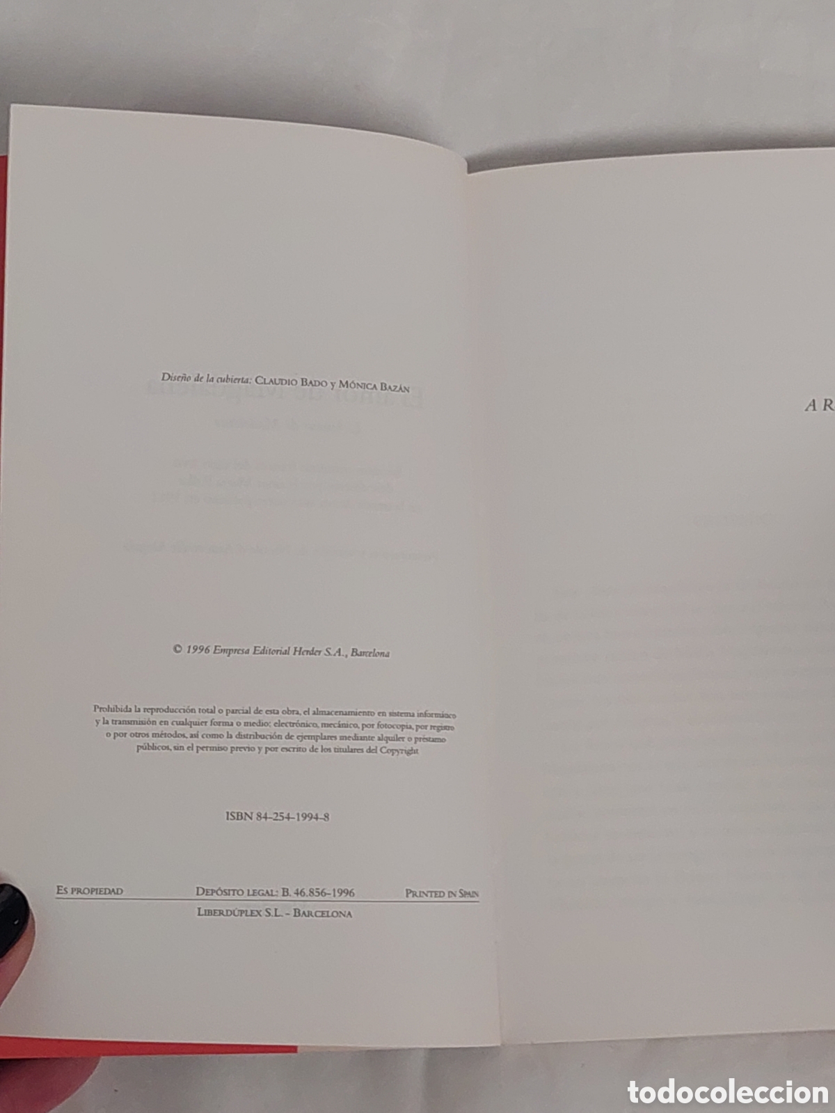 Libros: El amor de Magdalena. Rilke . Herder. - Foto 4