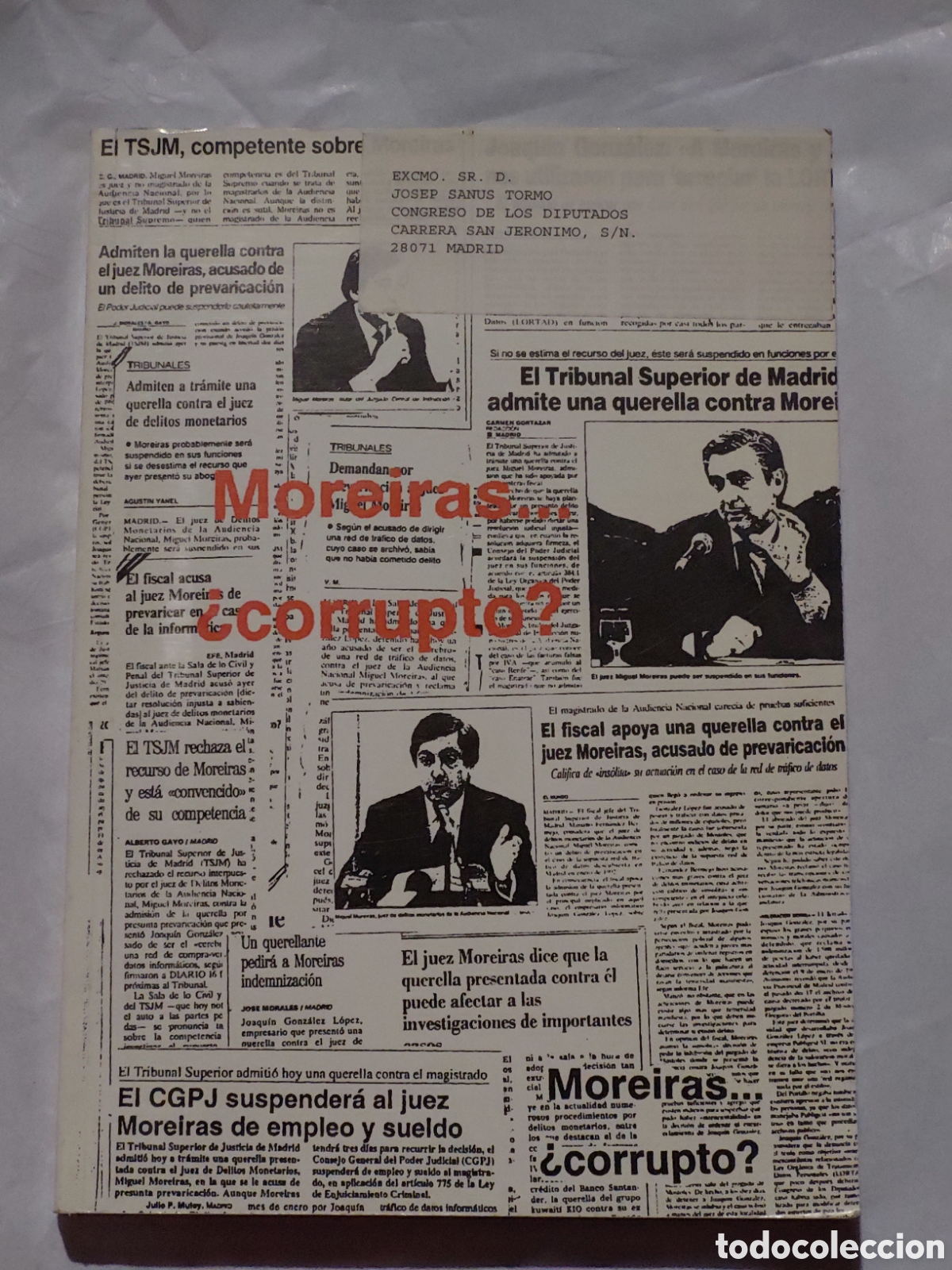 Libros: Moreiras ... &iquest; corrupto ? - Foto 2