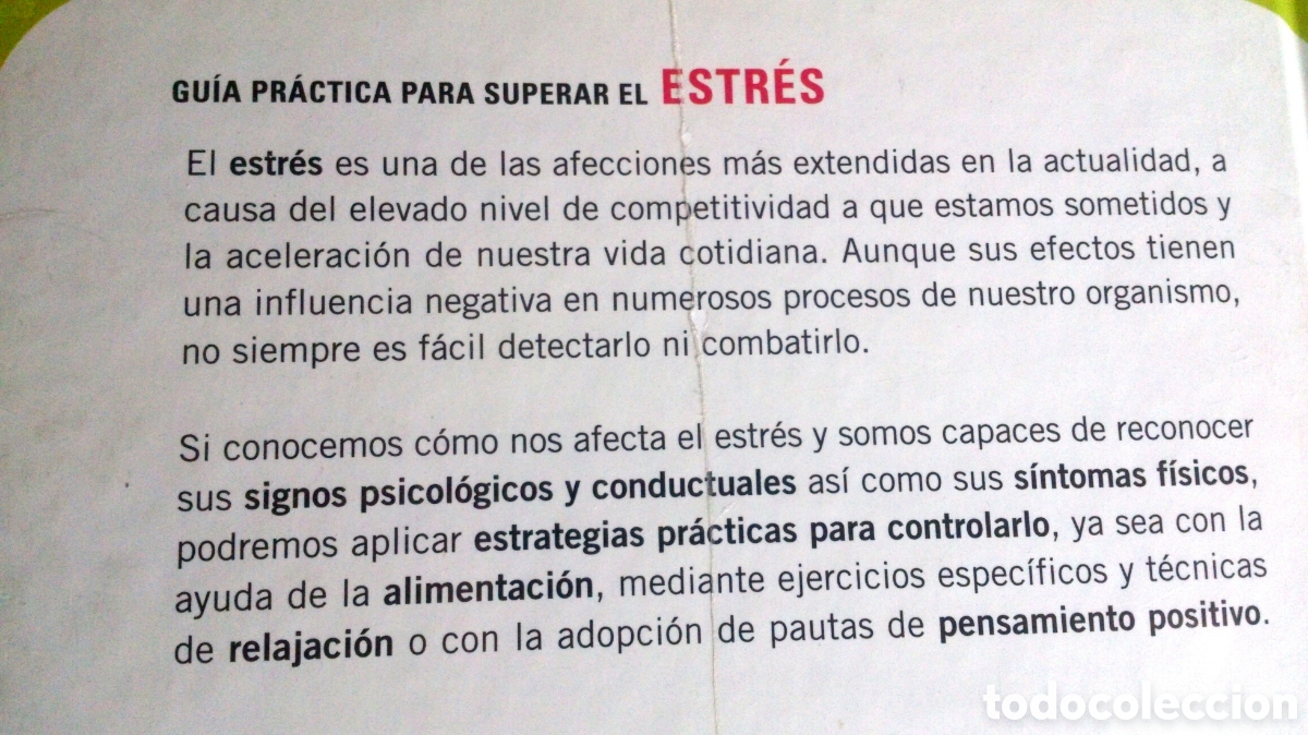 Libros: Combatir el estr&eacute;s - Libro NUEVO - Foto 4