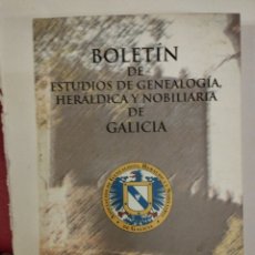 Libros: ESTUDIOS DE GENEALOGÍA HERÁLDICA Y NOBILIARIA DE GALICIA
