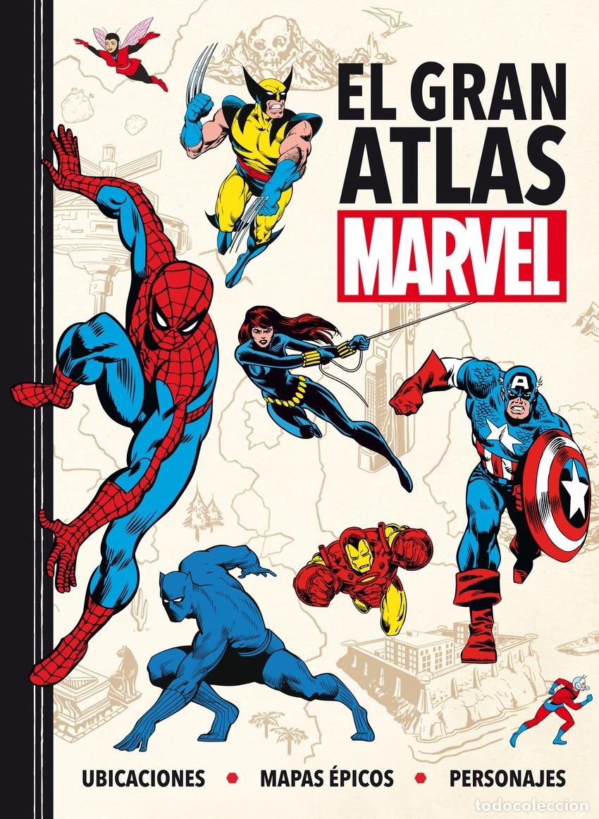 Libros: El gran atlas Marvel - Marvel - Foto 1