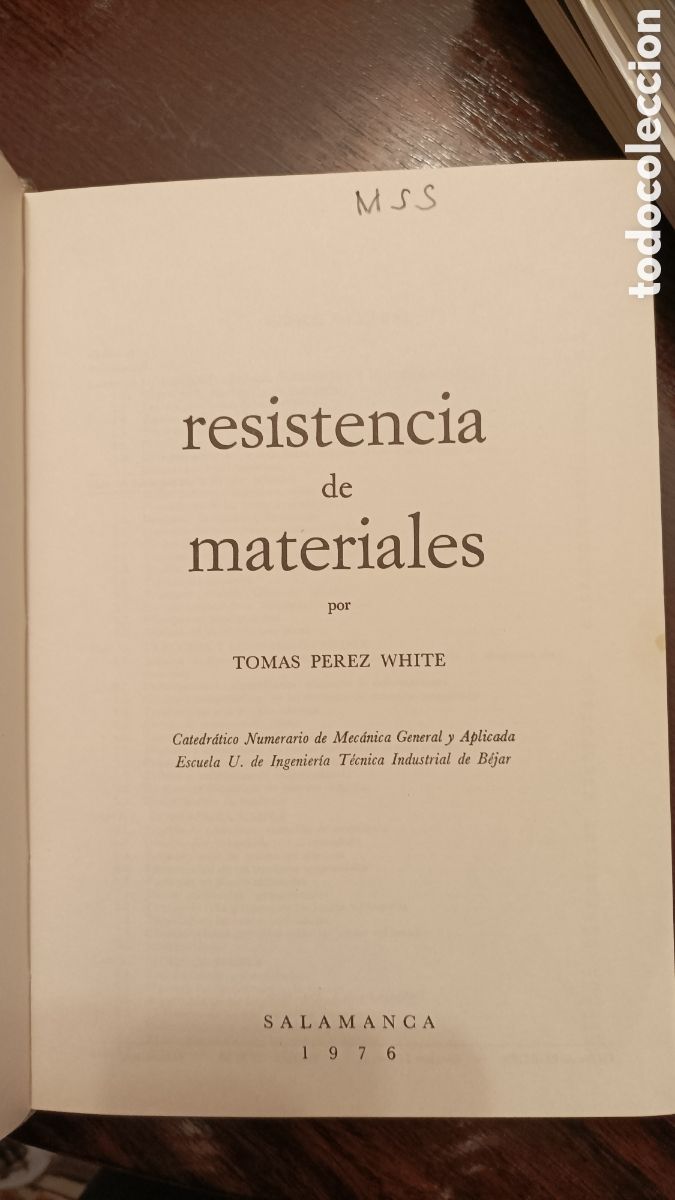Libros: Resistencia de materiales . Perez White - Foto 7