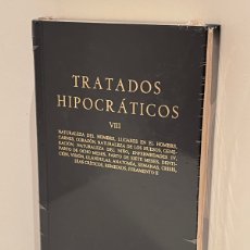 Libros: TRATADOS HIPOCRÁTICOS VIII. Lote 403301154