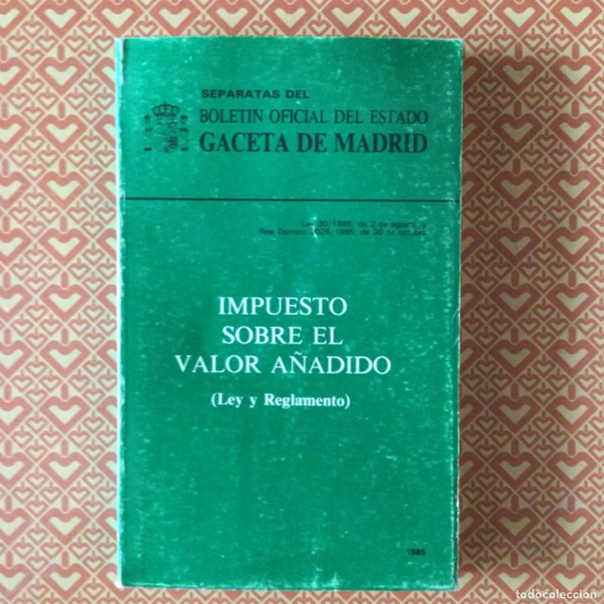Libros: Impuesto del valor a&ntilde;adido. NUEVO - Foto 1