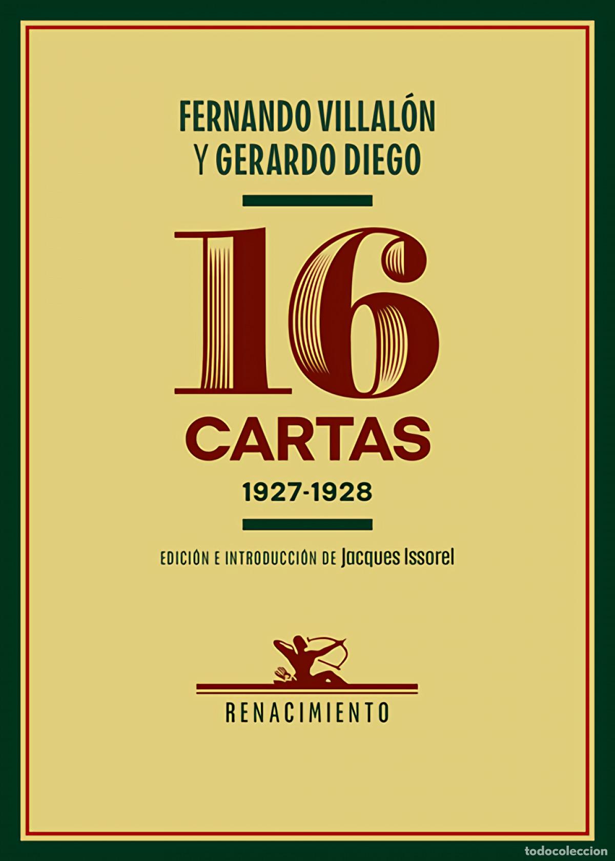 Libros: Diecis&eacute;is cartas - Diego, Gerardo - Foto 1