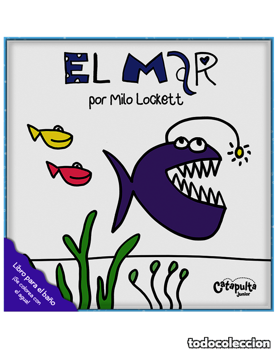 Libros: Libros de agua: El mar - Milo Lockett - Foto 1