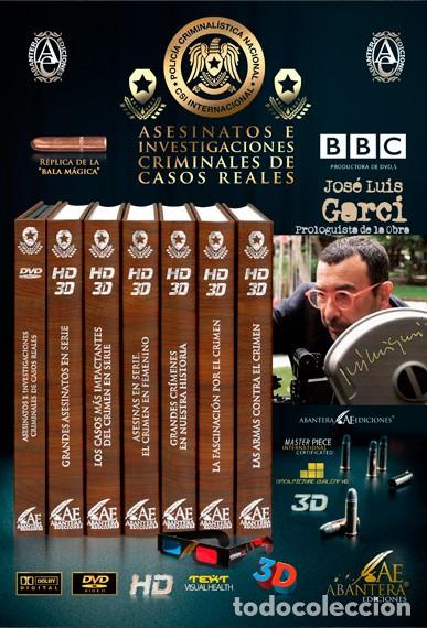 Libri: Asesinatos e investigaciones criminales de casos reales -6 tomos precintados-