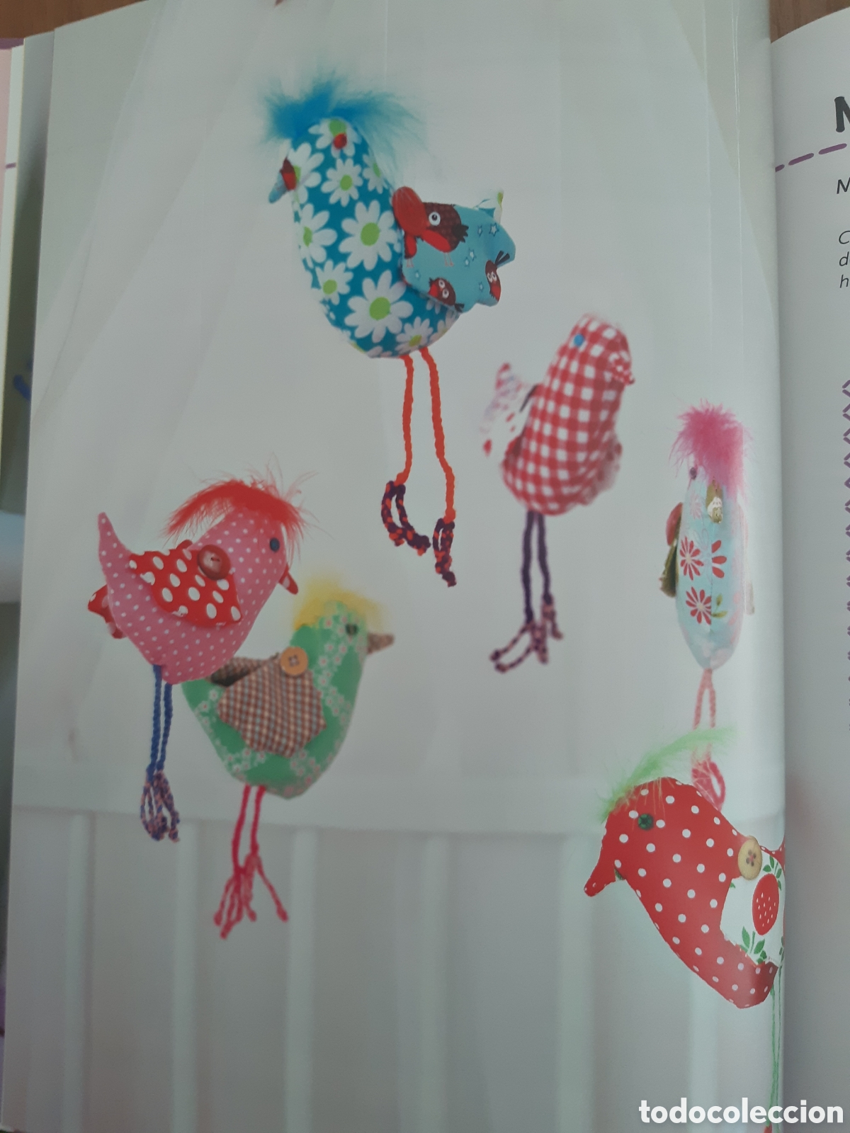Libros: Animales de trapo. Contiene patrones - Foto 5