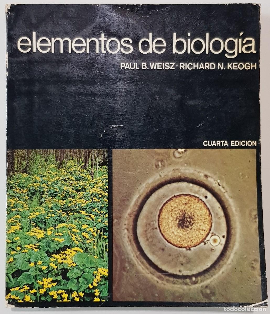 Libros: ELEMENTOS DE BIOLOGIA - Foto 1