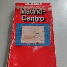 Libros: MAPA EURO MADRID CENTRO PLAZA JANES
