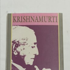 Libros: KRISHNAMURT . SOBRE EL MIEDO