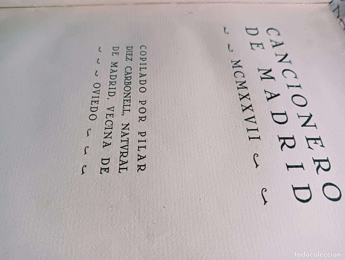 Libros: Cancionero de Madrid - Foto 4