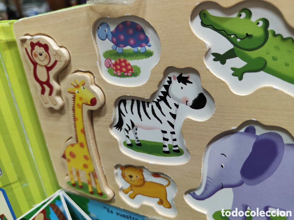 Libros: LOS CACHORROS DE LA SELVA/LIBRO JUGAR Y APRENDER - Foto 4