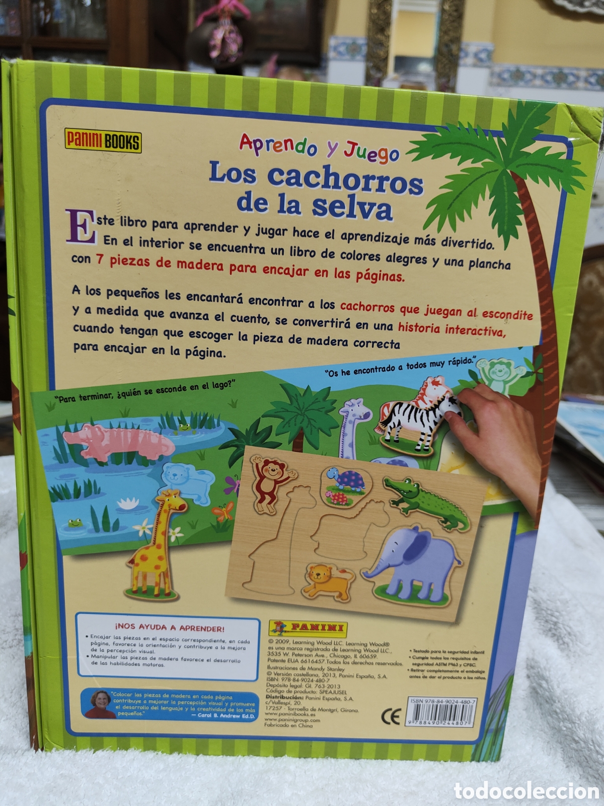 Libros: LOS CACHORROS DE LA SELVA/LIBRO JUGAR Y APRENDER - Foto 6